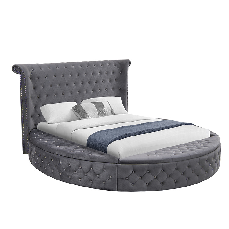 King Size Bed Frame With Storage Drawers - Tempat Tidur King Queen Size Berlapis