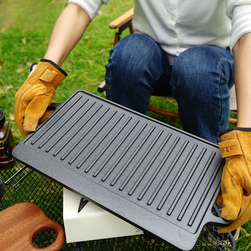 Outdoor Furniture - Piring Barbekyu Berkemah Luar Ruangan Piring
