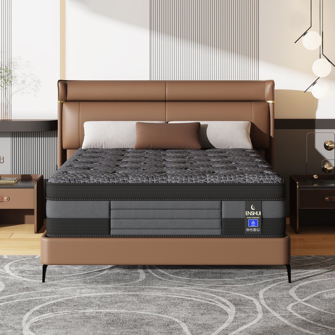 Memory Foam Mattress In A Box Queen - Kasur Busa Memori 12/14 inci Twin