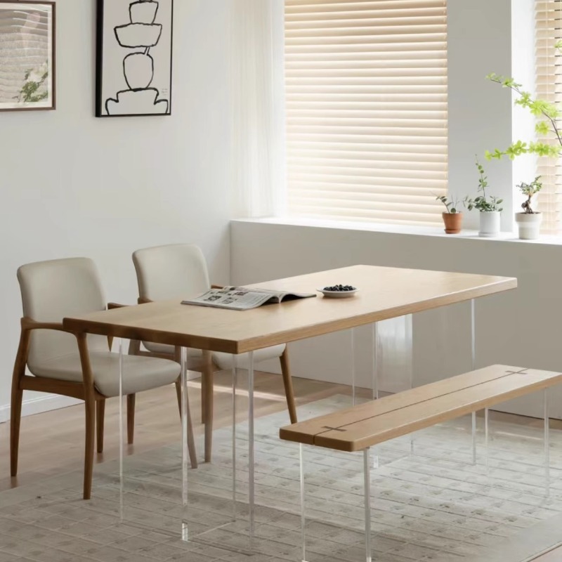 Meja Mengambang Kayu Solid Akr - Tables ulasan dan harga