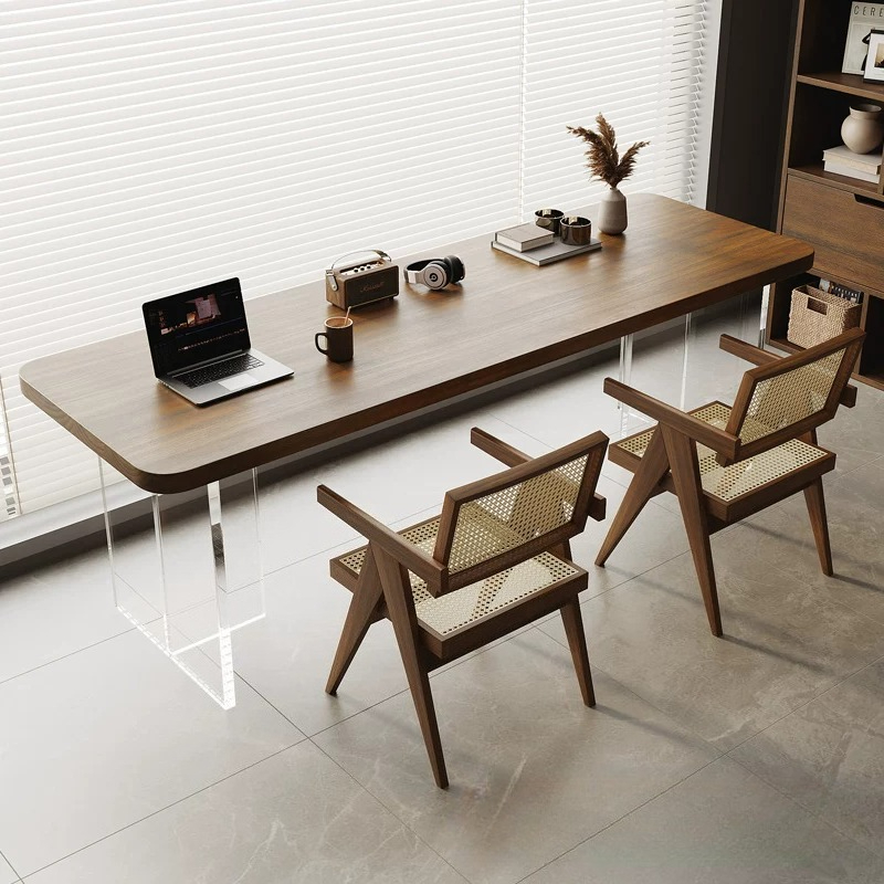 Meja Kayu Solid Mengambang Akr - Bedroom Furniture ulasan dan harga