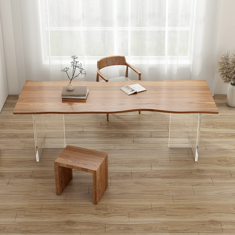 Meja Kayu Solid Akrilik Mewah  - Tables ulasan dan harga