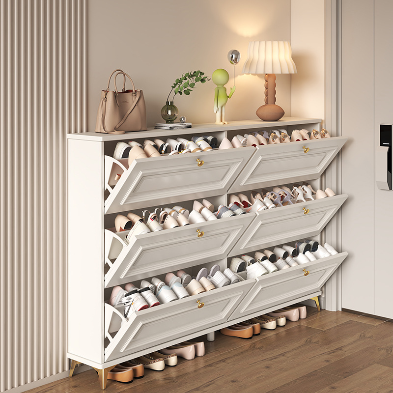 Lemari Sepatu Pintu Masuk Gaya - Shoe Rack Cabinet Narrow Entryway ulasan dan harga