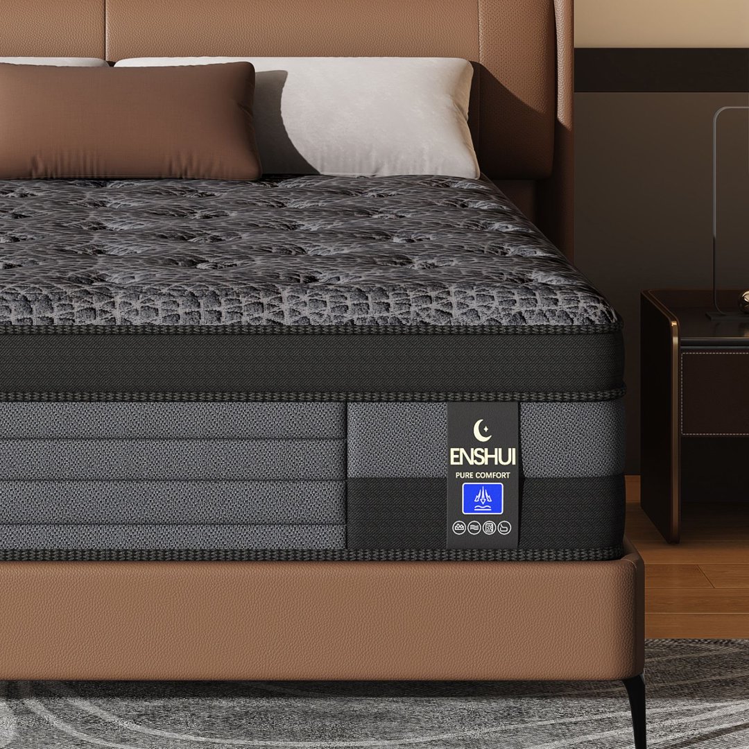 Kasur Busa Memori 12/14 inci T - Memory Foam Mattress In A Box Queen ulasan dan harga