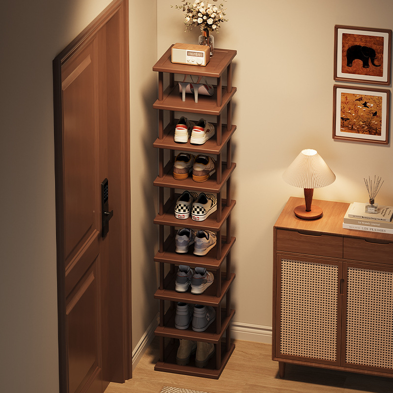 Rak Sepatu Modern untuk Rumah, - Shoe Rack Cabinet Narrow Entryway ulasan dan harga