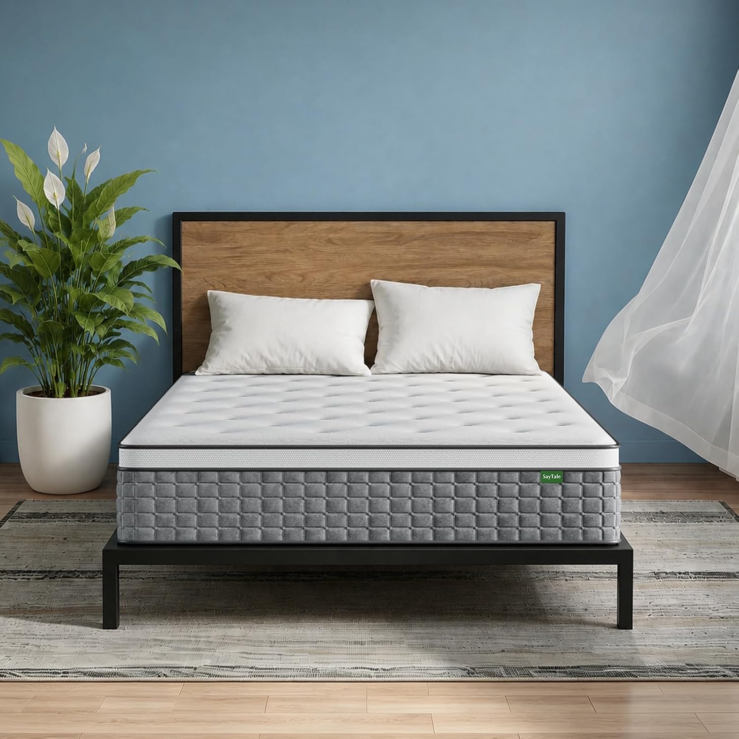 Kasur Queen, Kasur Ukuran Quee - Memory Foam Mattress In A Box Queen ulasan dan harga